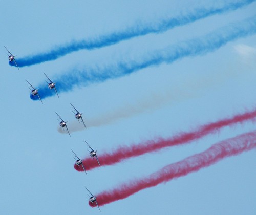 PARIS AIR SHOW 2009 / PATROUILLE DE FRANCE / SALON DU BOURGET