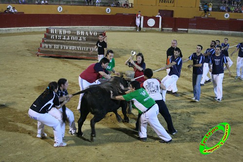 Alagon (Zaragoza) Exhibicion de emboladores de la cuadrilla de la Almunia y de emboladoras de Aragon y Navarra. 3636430120_5cd0293b94