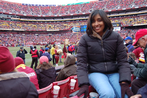 Redskins sucked (against the Chiefs), but the seats we got ROCKED!!! 4027802372_01d2144f88