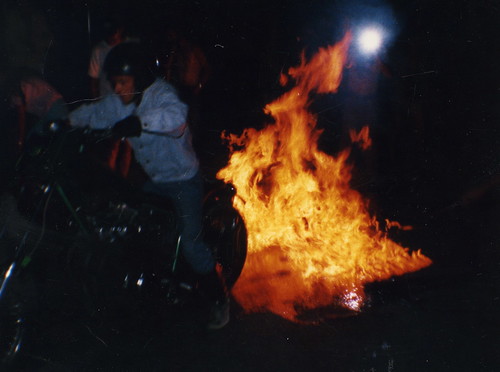 Tour de France Custom 1987 Fire Burn out
