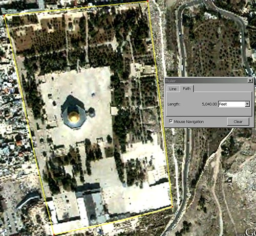 Location of Christ's birth from Temple mount    `by Newton2012 3927412189_5f8a079f3b