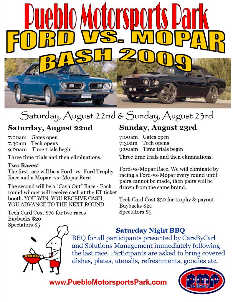 Ford Vs. Mopar this weekend in Pueblo, CO. 3679481025_f02769a775_b