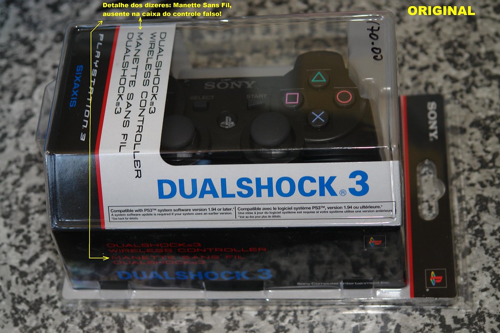 [DENUNCIA] [+NOVAS IMAGENS]Existe controller falsificado de PS3! 3959943041_e749830b44_b