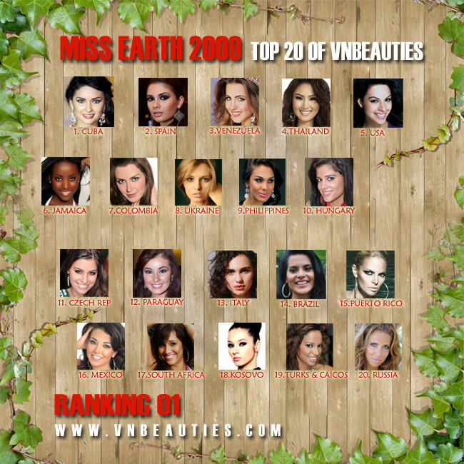 MISS EARTH 2009 - RANKING 01 OF VNBEAUTIES 4097027895_beb3737b58_o