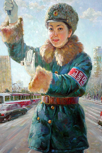 Traffic Policewomen Paintings - Art from North Korea 3906511577_033f0ecdf9