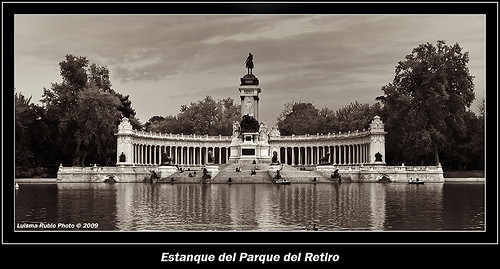 Estanque del Parque del Retiro