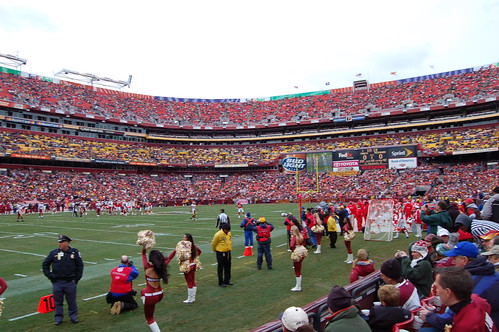 Redskins sucked (against the Chiefs), but the seats we got ROCKED!!! 4027793100_d909477495