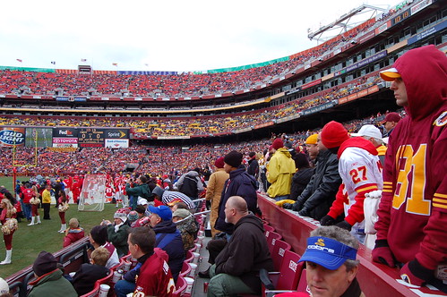 Redskins sucked (against the Chiefs), but the seats we got ROCKED!!! 4027793048_8743b5fc31