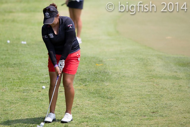 Some ladies golfers - Practice Round - Day 2 (some pics) 12765829744_e631786629_z