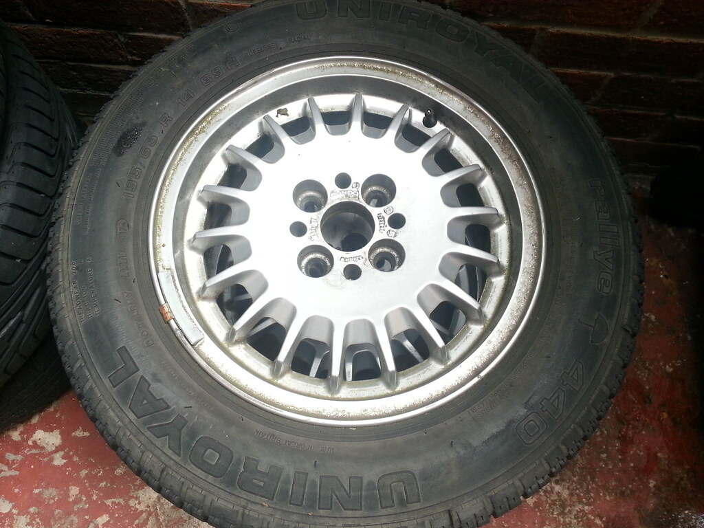 14" BMW bottletop Alloys 4x100 £60 9188783720_6201bbac2b_b