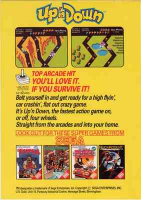 [ACH] UP'N DOWN, version disquette US Gold, Commodore 64 9995127864_7c6d384804_o