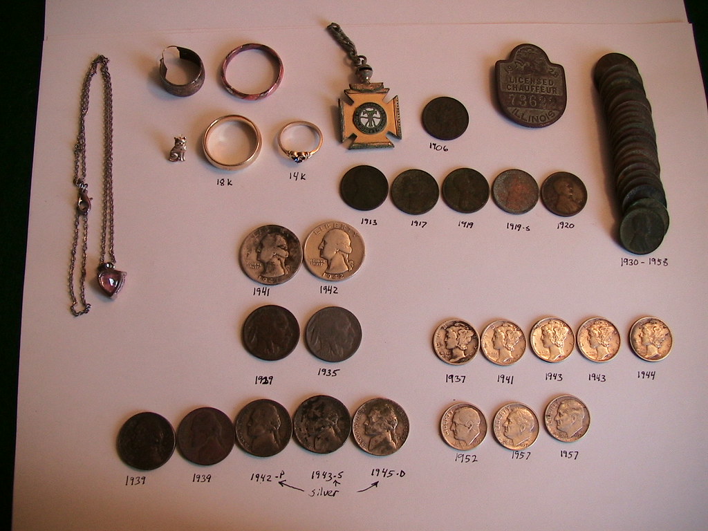 Some of my better finds with my Ace 250 2610731078_115dc516c9_b