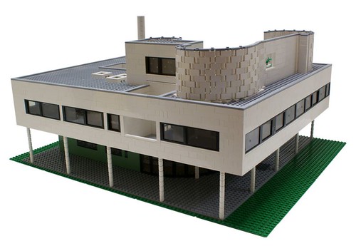 Le(GO) Corbusier: Villa Savoye ... Version LEGO 2616892733_f784131198