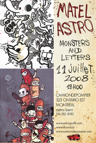 Monsters + Letters - Astro + Matel 2625936939_ac13241e96