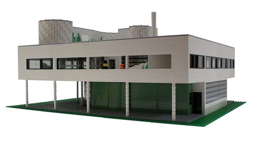 Le(GO) Corbusier: Villa Savoye ... Version LEGO 2617035459_284b677018