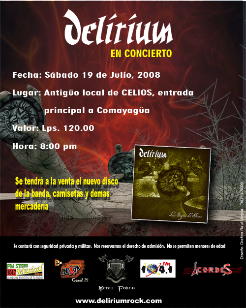 Delirium en concierto en Comayagua 2633893622_3449df4d63_o