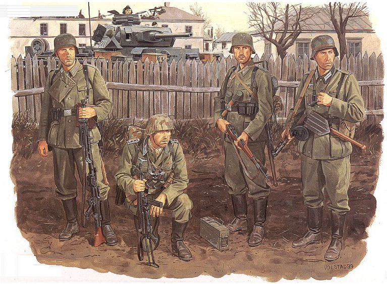 WW2 German Army - Art and Poster / Uniforms 3158053296_29681c4804_o