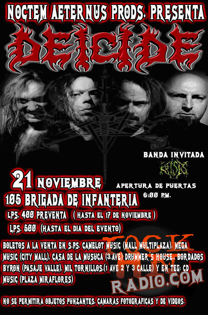 Deicide en San Pedro Sula 2949552723_1de7a4d493_b