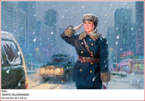 Traffic Policewomen Paintings - Art from North Korea 3285287669_63fde11f27