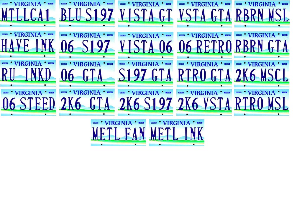 Vanity Plate Input 3127258917_b2be94c20f_b