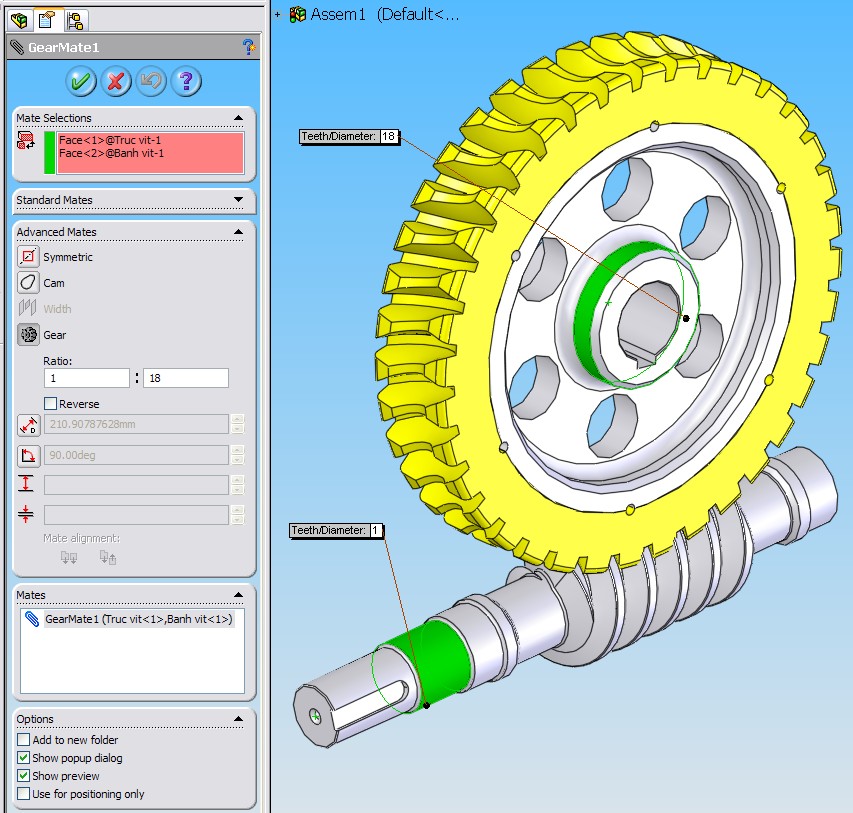 Mô phỏng bánh răng ăn khớp - Solid Work 2921514880_6e91f6eb25_o