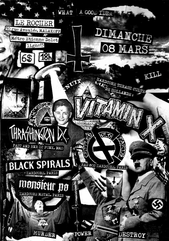 08/03 VITAMIN X + THRASHINGTON DC @ PARIS LE ROCHER 3263512528_9177a98c14_b