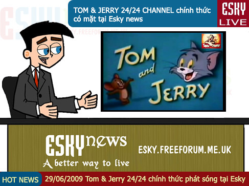 Kênh Tom and Jerry 24/24 chính thức có mặt tại Esky news 3671187518_88c1823cfb