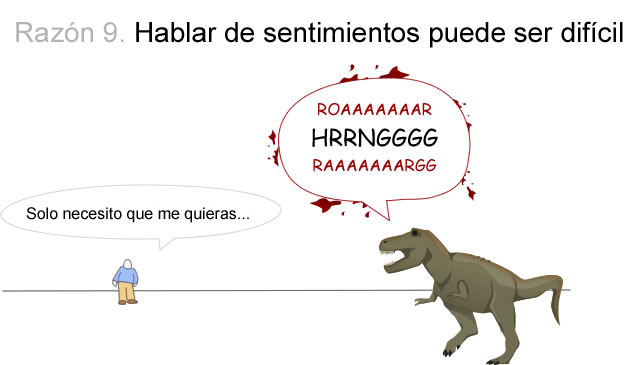 9 razones para no salir con un Dinosaurio 3794691525_83911b16d0_o