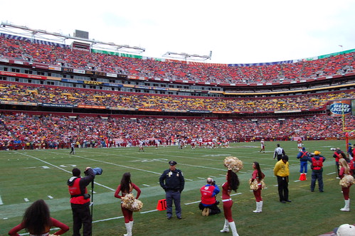 Redskins sucked (against the Chiefs), but the seats we got ROCKED!!! 4027793216_13725cea74