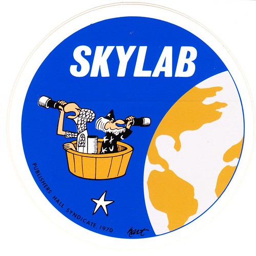 SKYLAB / FUNNEY STICKER