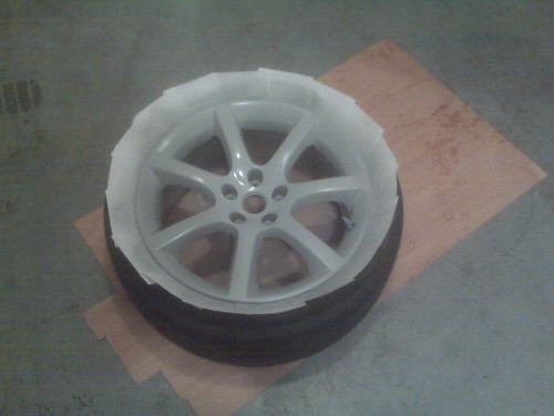 Rims are on the car! 3454621159_36f28994fa