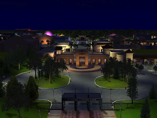 Miramar Studios Europe by Night