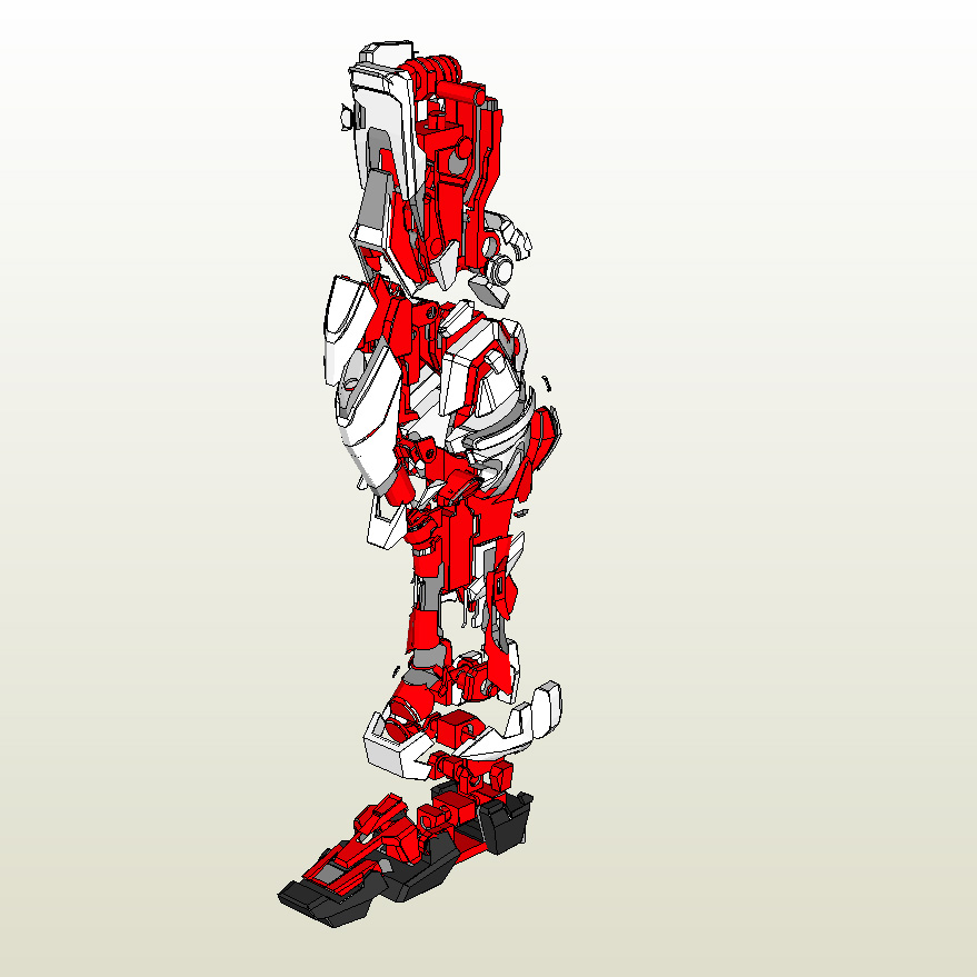 MBF-P02 Gundam Astray Red Frame (en cours) 9592617646_deca4f2e48_o