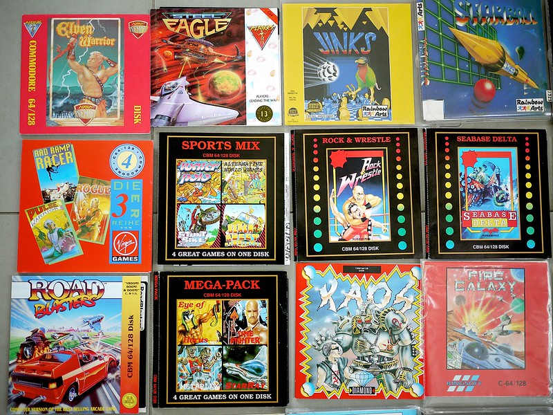 [VENDU] LOT 30 jeux DISK - Commodore 64 9815187014_568f450916_c