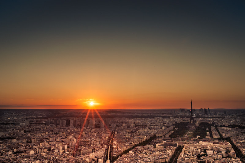 Coucher de soleil sur Paris 10214126995_dcfa6ff9de_c