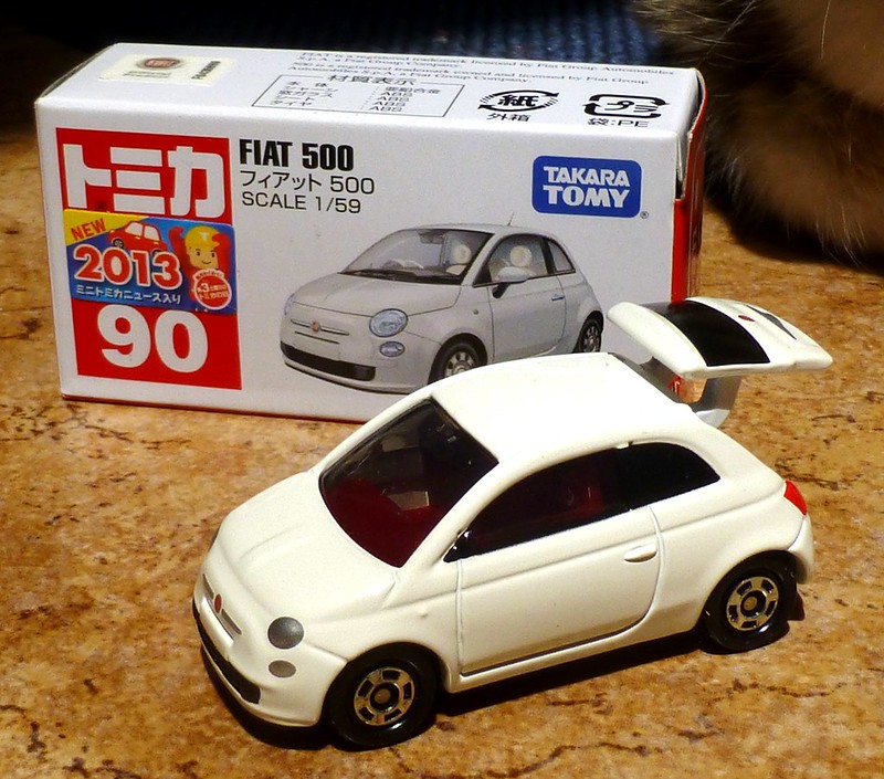 Tomica No. 90 Fiat 500 10768111043_85e29cffb7_c