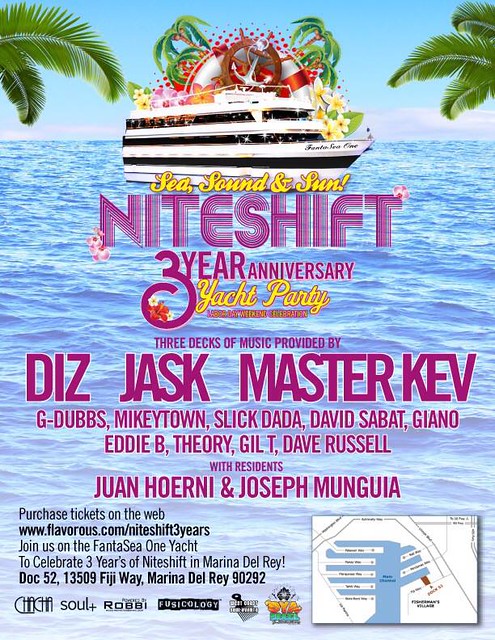 9.1 NITESHIFT LA 3 Year Anniversary Yacht Party ~ Get Tix ASAP 9394518255_b957152981_z