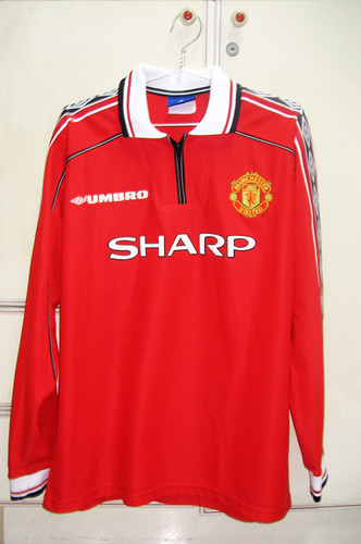 Manchester United 1998-2000 Home L/S