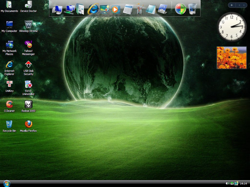 Windows XP Pro Edition : Galaxy green lite 4311637670_e99965ec6c_o