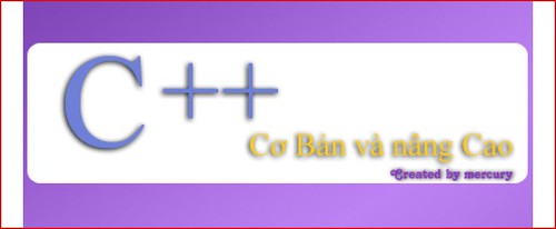 Ebook Tiếng Việt hướng dẫn lập trình C++, Visual C ++ 4588639242_92a93a3400