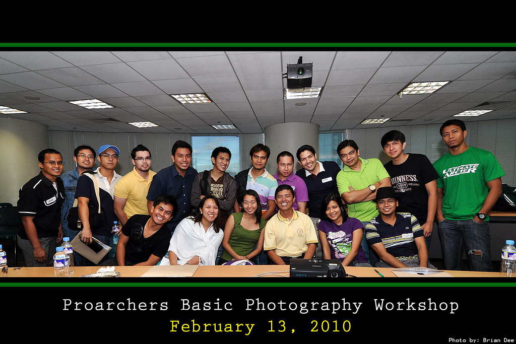 Proarchers "Shoot like a Pro" Basic Photography Workshop 4358086927_47e54c8c3f_b