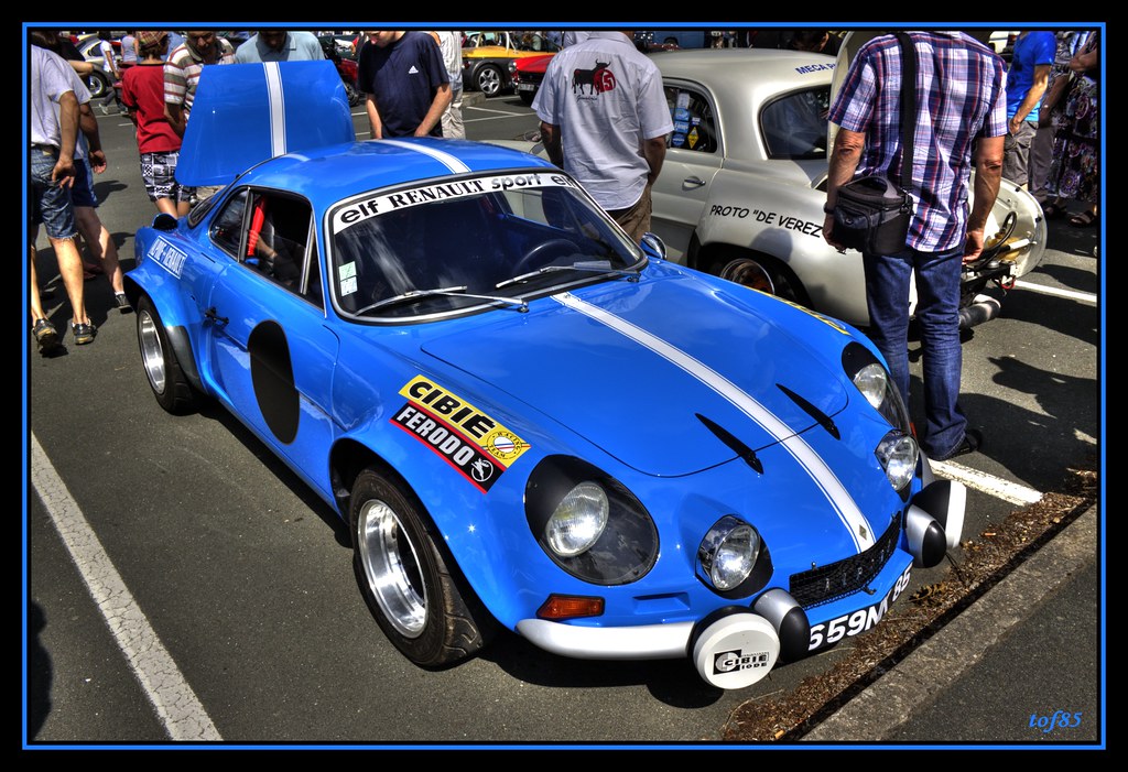 alpine renault a 110 en hdr