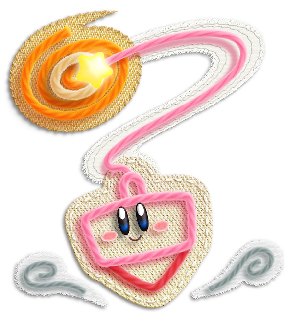 Nuevas imágenes,artworks y gameplays de Kirby's Epic Yarn 4993738018_6e917a2225_z