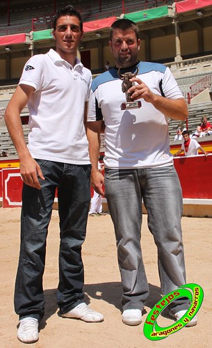 Concurso de recortadores con anillas de Pamplona (Navarra) ganaderias Santos Zapateria (Valtierra, Navarra), Herederos de Angel Macua (Larraga, Navarra), Jose Arriazu e Hijos (Ablitas, Navarra) y Vicente Dominguez (Funes, Navarra) 4793515995_b181c66164