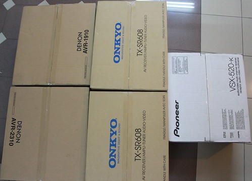 Various AVR Onkyo, Denon, Pioneer (New) 4854833609_1d70d32995
