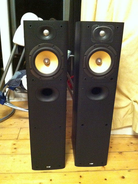 B&W DM602.5 S3 Floorstanding Speakers (SOLD) 5071350662_65a8401e6f_z