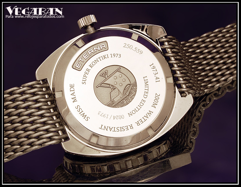 Some pics of the Eterna Super Kontiki Re-Release 5252334157_4d1665a59f_b