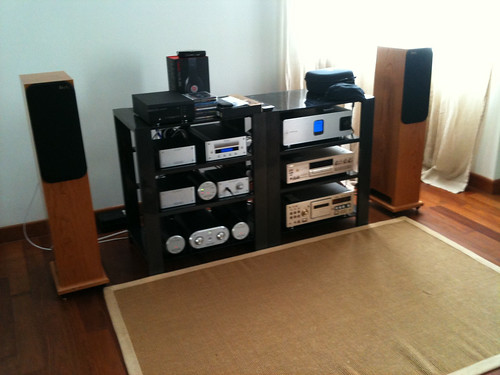 New room set up - ProAc D18 saga continues 5250184855_3521da0dfb