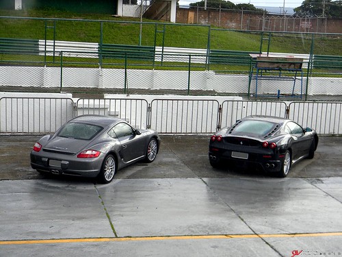 Ferrari 430 & Porsche Cayman S