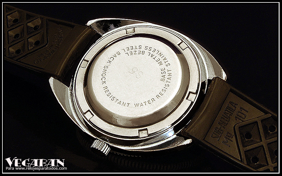 Bulova Snorkel 666, an oldie in a "made in Spain" strap... 5586083811_c0b59e8b46_b